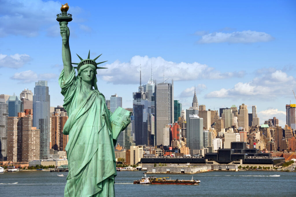 New York Tượng nữ thần tự Do - Biểu tượng của nước Mỹ